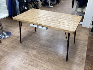 ニトリ ダイニングテーブル ブラウン×ブラック