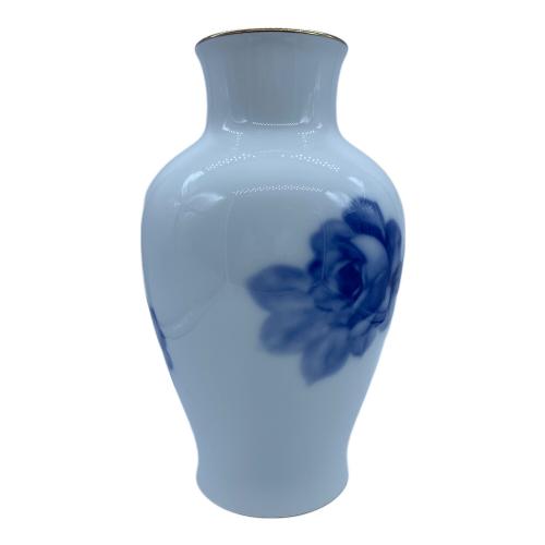 大倉陶園 (オオクラトウエン) 花瓶 ブルーローズ28cm