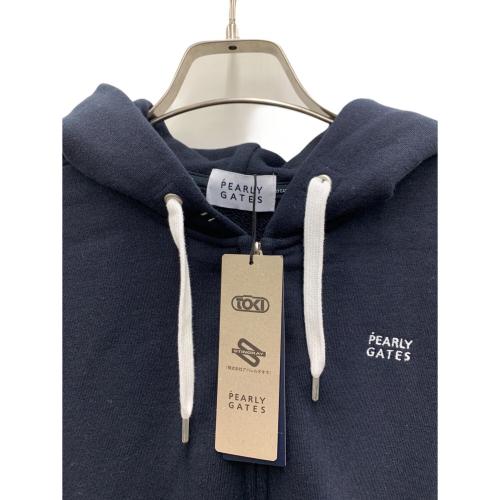 PEARLY GATES (パーリーゲイツ) ジップパーカー ゴルフウェア(トップス) 055-3962302 レディース SIZE 0 ブラック