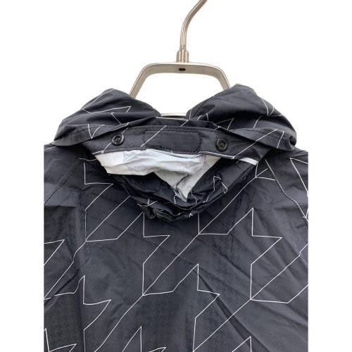 PEARLY GATES (パーリーゲイツ) レインジャケット 053-4988404 レディース SIZE 0 ブラック×ホワイト