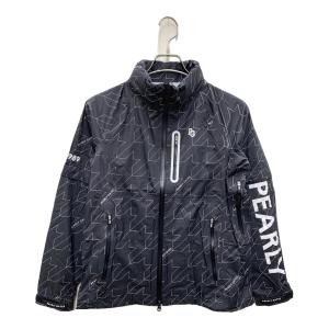 PEARLY GATES (パーリーゲイツ) レインジャケット 053-4988408 レディース SIZE 0 ブラック×ホワイト