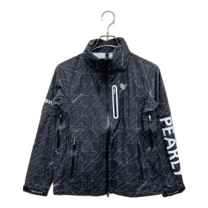 PEARLY GATES (パーリーゲイツ) レインジャケット 053-4988404 レディース SIZE 0 ブラック×ホワイト