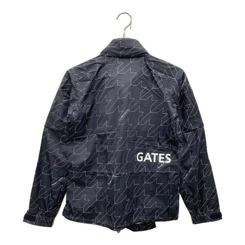 PEARLY GATES (パーリーゲイツ) レインジャケット 053-4988404 レディース SIZE 0 ブラック×ホワイト