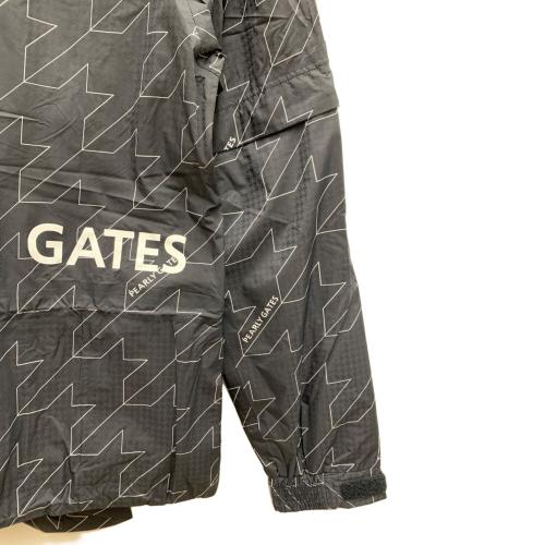 PEARLY GATES (パーリーゲイツ) レインジャケット 053-4988404 レディース SIZE 0 ブラック×ホワイト