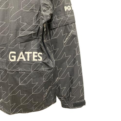 PEARLY GATES (パーリーゲイツ) レインジャケット 053-4988404 レディース SIZE 0 ブラック×ホワイト