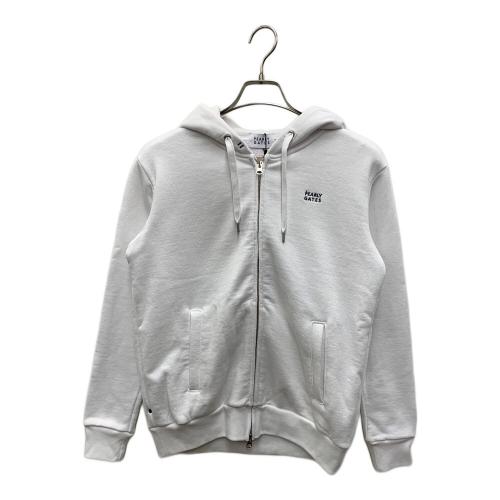 PEARLY GATES (パーリーゲイツ) ジップパーカー ゴルフウェア(トップス) 055-3962302 レディース SIZE 0 ホワイト