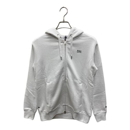 PEARLY GATES (パーリーゲイツ) ジップパーカー ゴルフウェア(トップス) 055-3962302 レディース SIZE 0 ホワイト