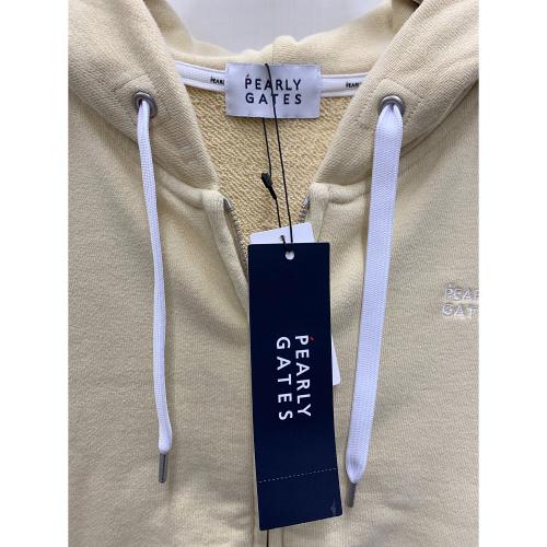 PEARLY GATES (パーリーゲイツ) ジップパーカー ゴルフウェア(トップス) 055-4962362 レディース SIZE 0 ベージュ