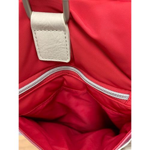 ZOY (ソーイ) ゴルフバッグ レッド×グレー