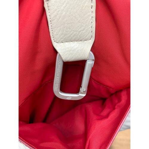 ZOY (ソーイ) ゴルフバッグ レッド×グレー