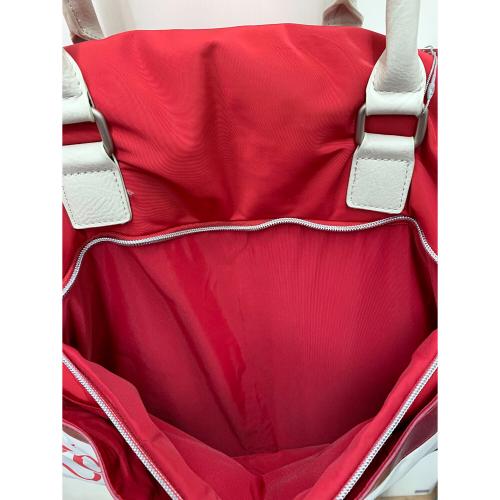 ZOY (ソーイ) ゴルフバッグ レッド×グレー