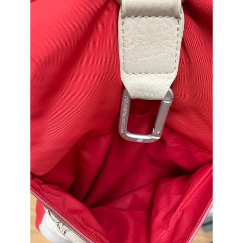 ZOY (ソーイ) ゴルフバッグ レッド×グレー