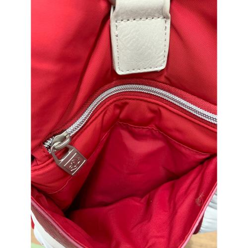 ZOY (ソーイ) ゴルフバッグ レッド×グレー