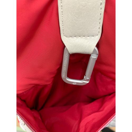 ZOY (ソーイ) ゴルフバッグ レッド×グレー