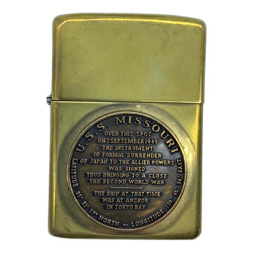 ZIPPO (ジッポ) オイルライター 1995年製 第二次世界大戦 戦艦ミズリー