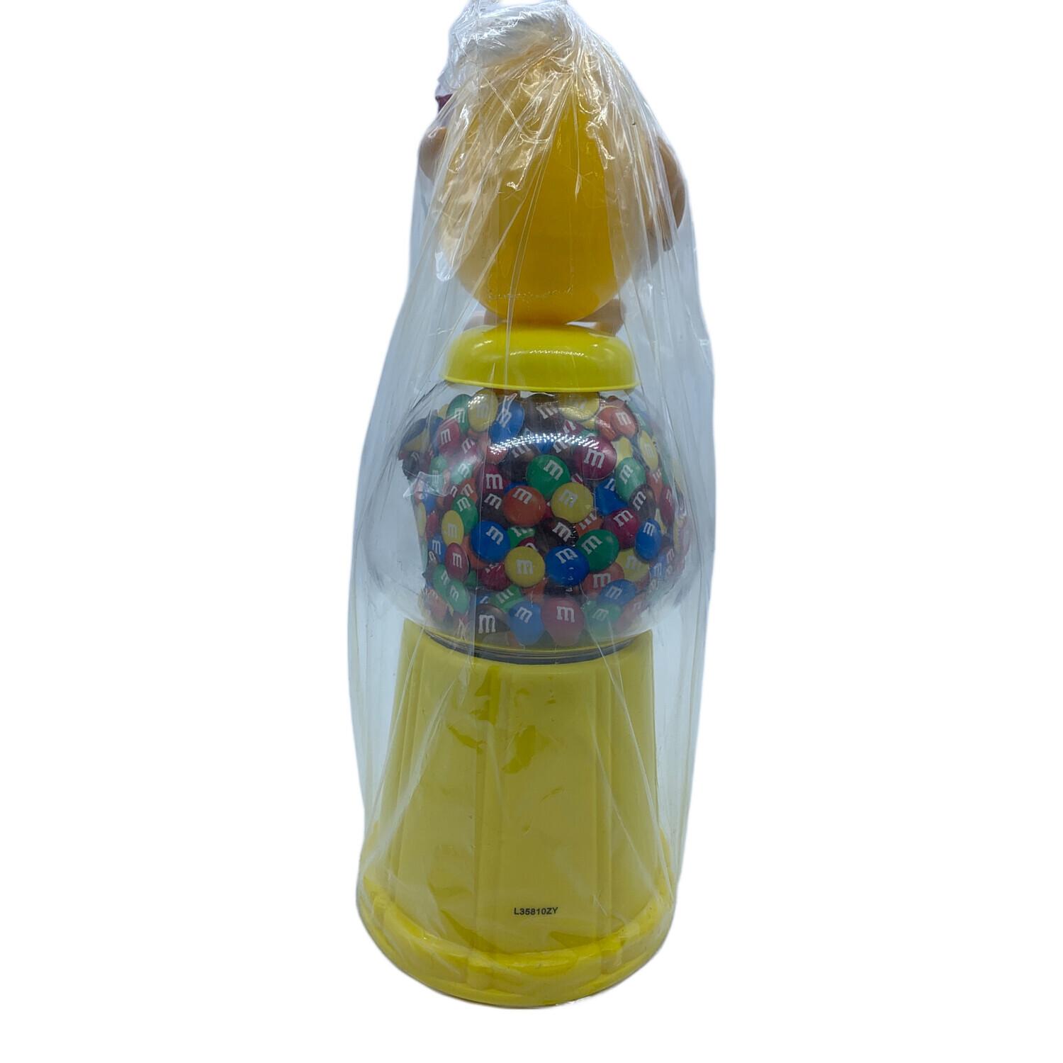 m*m様 【実家発掘！1999年製】M&M's チョコディスペンサー イエロー USED品 m&m's チョコレート ディスペンサー 1999年 イエロー