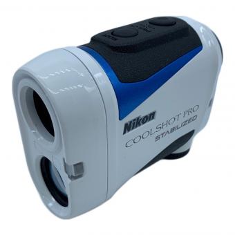 Nikon (ニコン) ゴルフ距離測定器 COOLSHOT PRO STABILIZED ホワイト