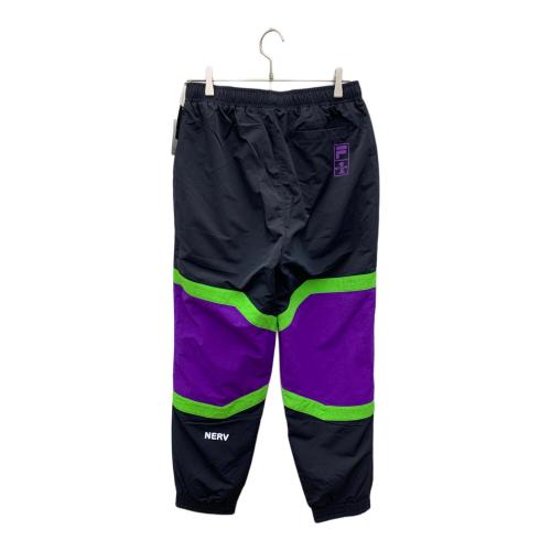 FILA (フィラ) エヴァンゲリオンコラボ　トレーニングパンツ 25SPU8001 メンズ SIZE L ブラック×パープル