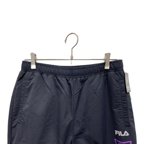 FILA (フィラ) エヴァンゲリオンコラボ　トレーニングパンツ 25SPU8001 メンズ SIZE L ブラック×パープル