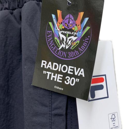 FILA (フィラ) エヴァンゲリオンコラボ　トレーニングパンツ 25SPU8001 メンズ SIZE L ブラック×パープル