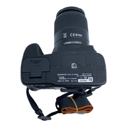 SONY (ソニー) デジタル一眼レフカメラ α200 専用カメラバック付き ズームレンズキット