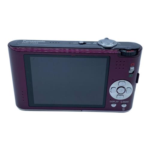 美品 パナソニックLUMIX DMC-FX66 デジタルカメラ パープル 美品】LUMIX DMC-FX66 Panasonic パープル - メルカリ