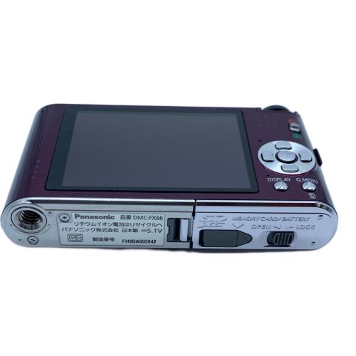 Panasonic (パナソニック) コンパクトデジタルカメラ DMC-FX66