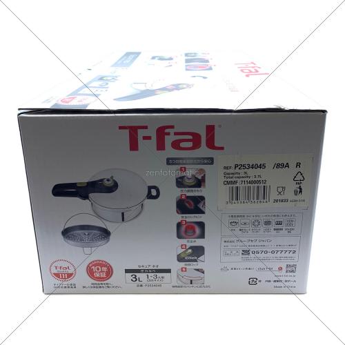 T-Fal (ティファール) 片手圧力鍋 Secure Neo PSCマーク(圧力鍋)有