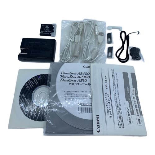 CANON (キヤノン) コンパクトデジタルカメラ A3400 IS PowerShot ※画面微ヤケ有