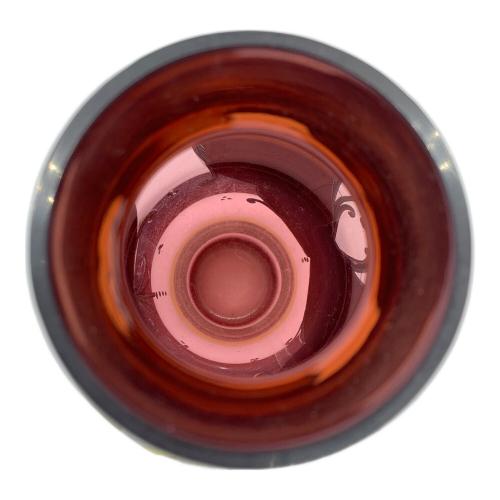 ベネチアン ボヘミアングラス ピンク×ゴールド