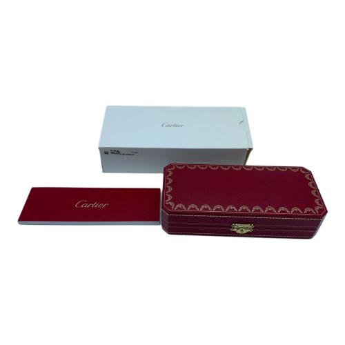 Cartier (カルティエ) ボールペン ゴールド×レッド
