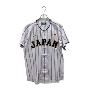 MIZUNO (ミズノ) ベースボールシャツ 侍ジャパン メンズ SIZE L ホワイト