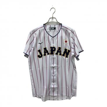 MIZUNO (ミズノ) 応援グッズ SIZE F ホワイト 侍ジャパン ユニフォーム