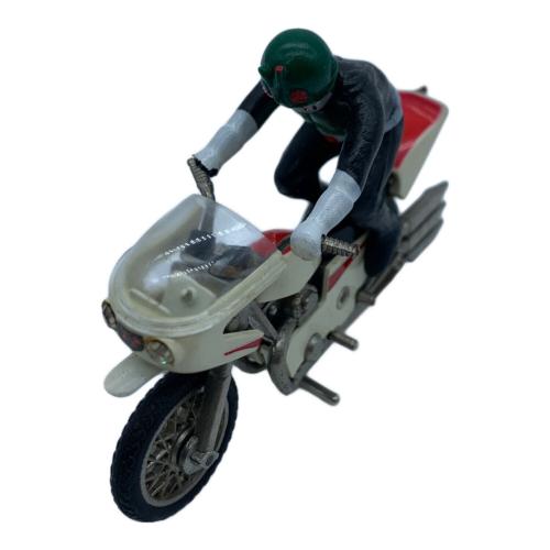 ポピー ミニミニサイクロン号 フィギュア No.750 1/26 右腕欠損・マフラー欠品・バイクスタンド歪み有 @ 仮面ライダー