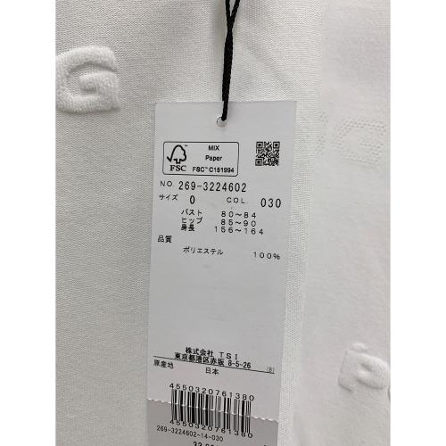 PGG (ピージージー) ワンピース ゴルフウェア(トップス) 269-3224602 レディース SIZE 0 ホワイト