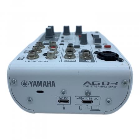 YAMAHA (ヤマハ) ミキサー AG03｜トレファクONLINE