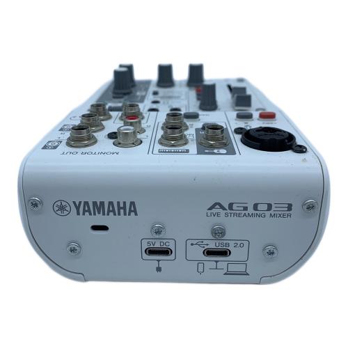 YAMAHA (ヤマハ) ミキサー AG03