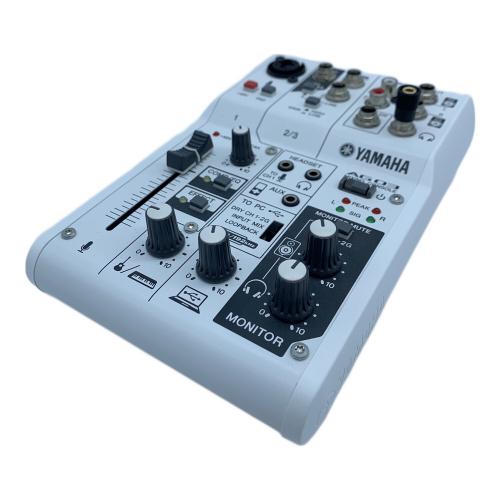 YAMAHA (ヤマハ) ミキシングコンソール AG03 DLコード付