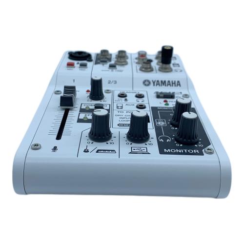 YAMAHA (ヤマハ) ミキシングコンソール AG03 DLコード付