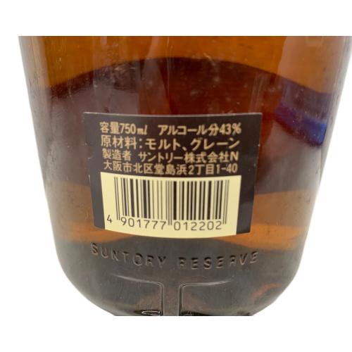 サントリー リザーブ ウィスキー 750ml