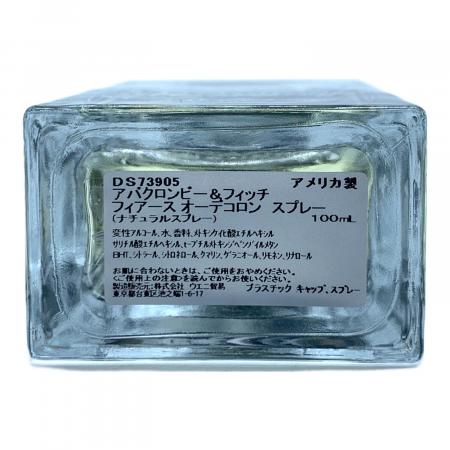 Abercrombie & Fitch (アバクロンビー アンド フィッチ) オーデコロン