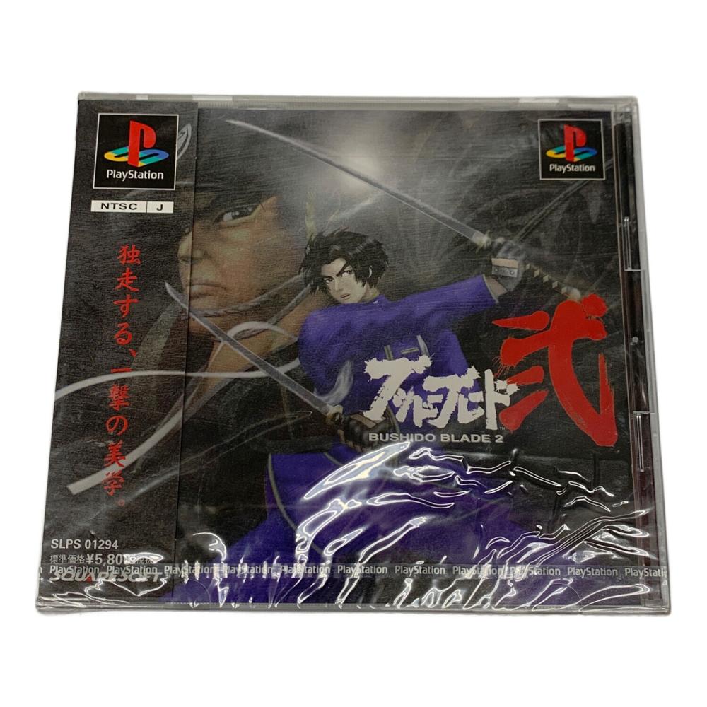SQUARESOFT 弍　販促ポスター 希少　店頭用　ブシドーブレード (スクエアソフト) Playstation用ソフト ブシドーブレード弐 コレクション