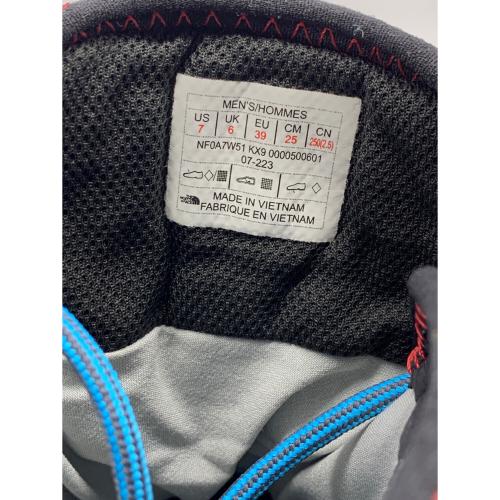 THE NORTH FACE (ザ ノース フェイス) トレッキングシューズ メンズ NF0A7W51 ブラック×ブルー