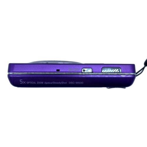 SONY (ソニー) コンパクトデジタルカメラ DSC-W630 パープル
