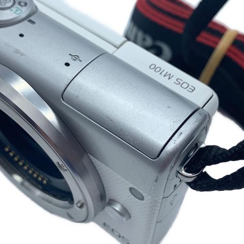 CANON (キヤノン) ミラーレス一眼レフカメラ EOS M100 本体キズ・使用感有 動作確認済み