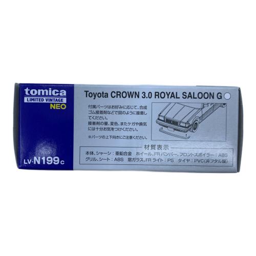 TOMY (トミー) トヨタクラウン ハードトップ 3.0 ロイヤルサルーンG 85年式 トミカ LV-N199c トミカリミテッドヴィンテージネオ
