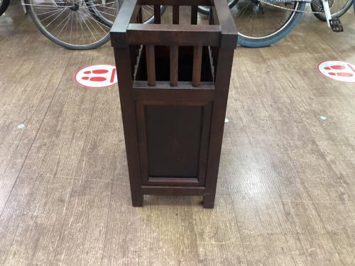 松本民芸家具 (マツモトミンゲイカグ) 傘立テ ブラウン