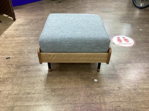 Meuble (モーブル) ソファ用スツール グレー×ナチュラル