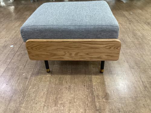 Meuble (モーブル) ソファ用スツール グレー×ナチュラル