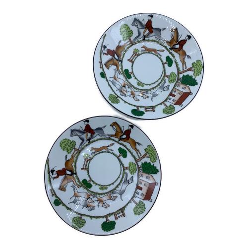 Wedgwood (ウェッジウッド) カップ&ソーサー&ケーキプレート ハンティングシーン